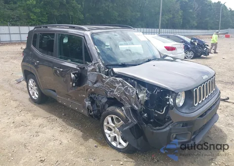 2018 Jeep Renegade Latitude 4X4 from USA, damaged, VIN ZACCJBBB0JPG98805